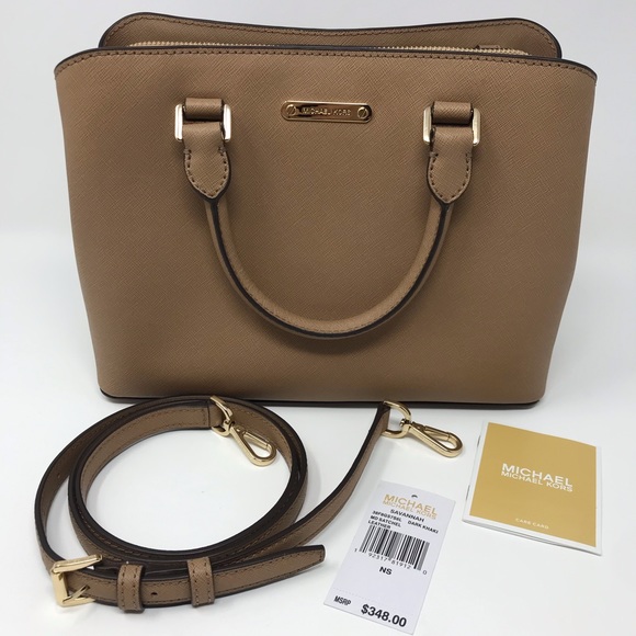 michael kors khaki bag